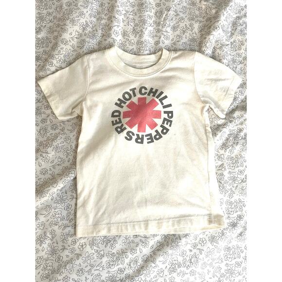 Red Hot Chili Peppers Toddler Band Tee 2T White - Picture 1 of 6